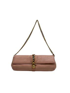 Juicy Couture Pink Faux Leather Vintage Party Clutch